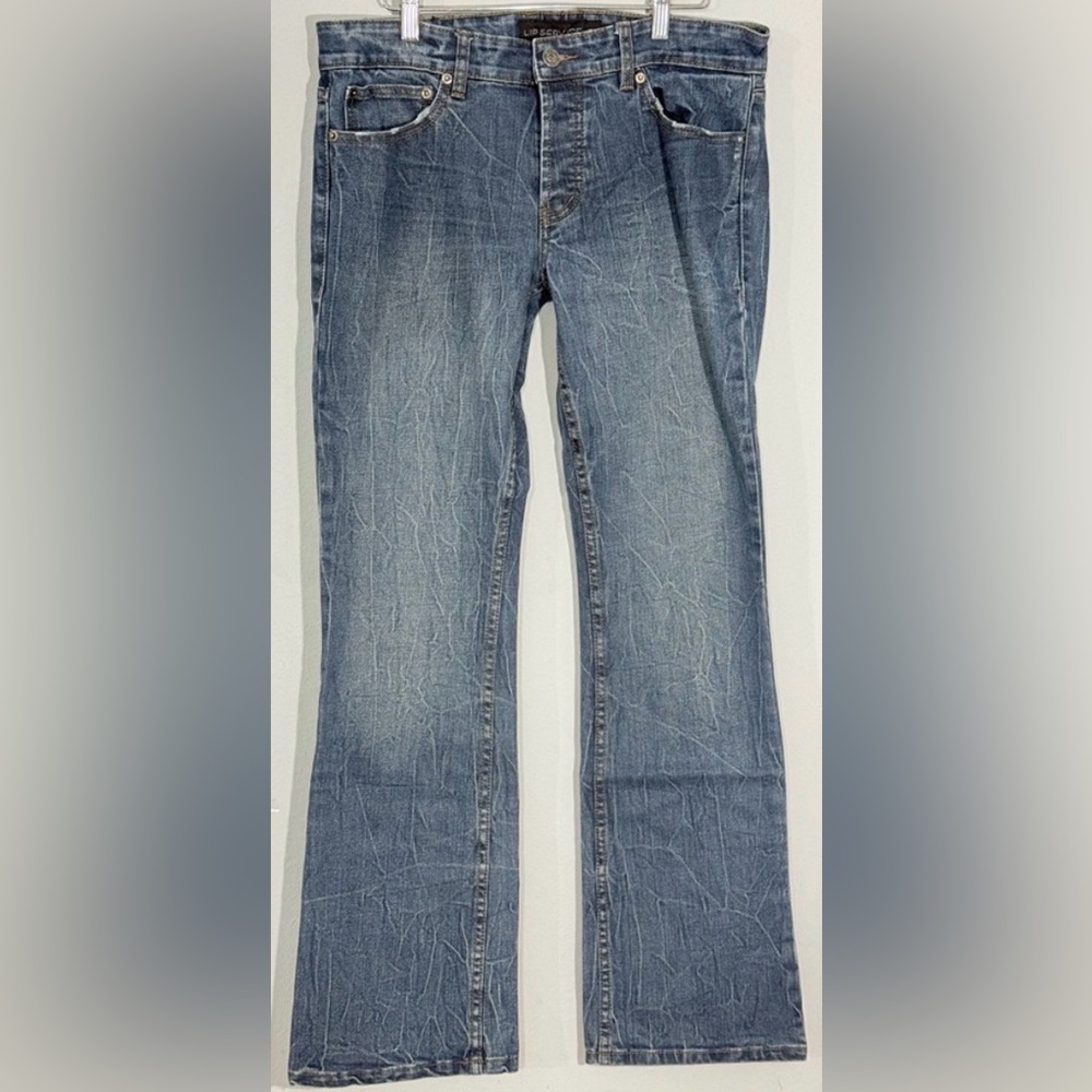 Lip Service Rocker Blue Jeans Button Fly Men’s Sz34